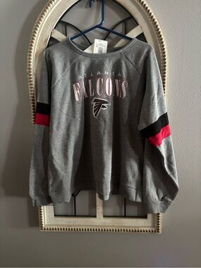 Women's Gray Crewneck Sweatshirt NWT 2X